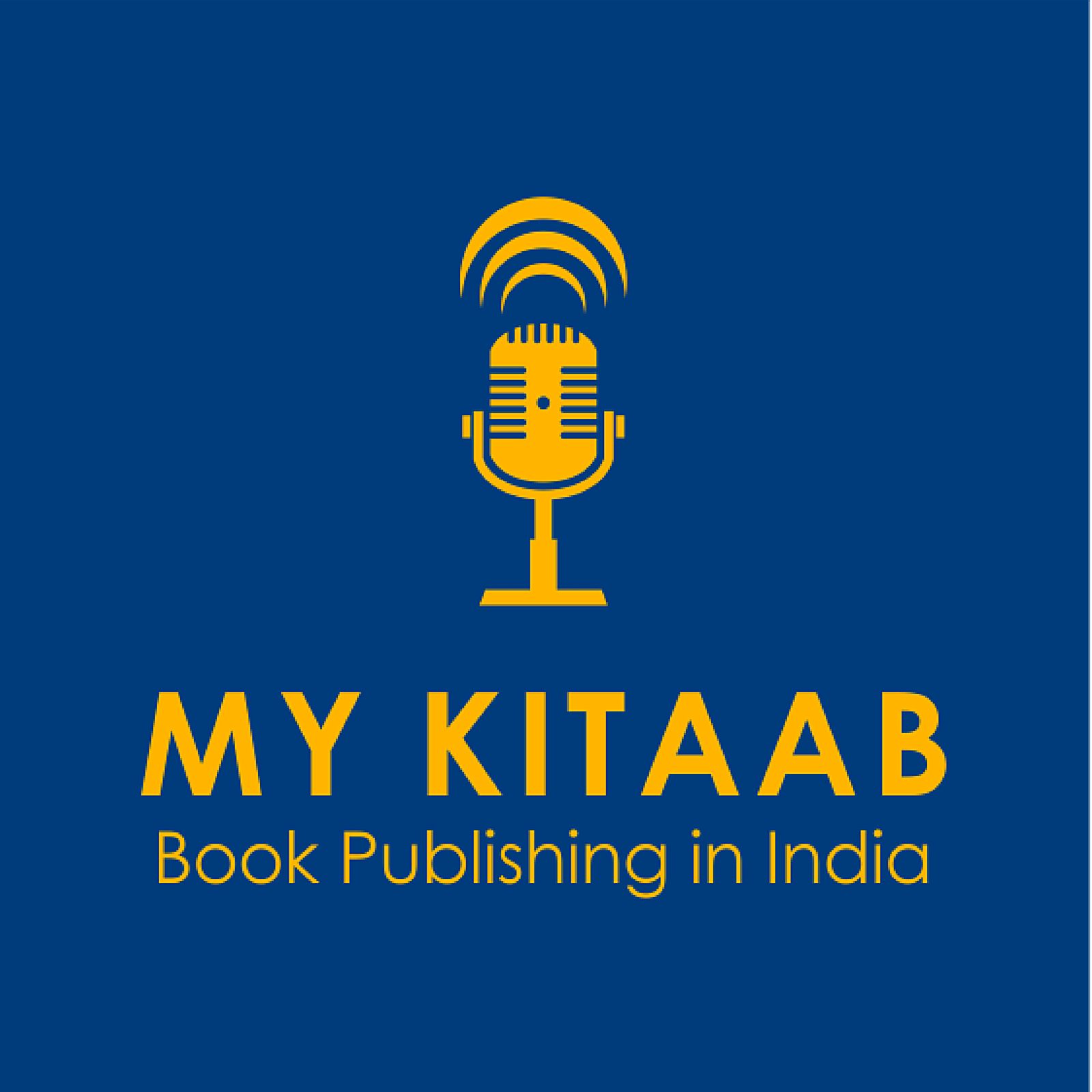 Logo for MyKitaab Podcast by gaathastory